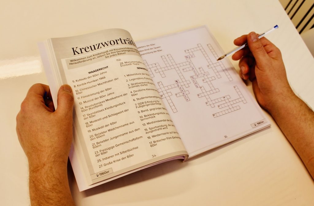 Bild Räzel Raten bei Demenz Patienten 